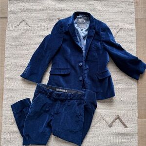 Blue Velvet Suit